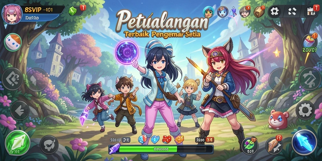 Tampilan gameplay yang menakjubkan dalam 8SVIP.