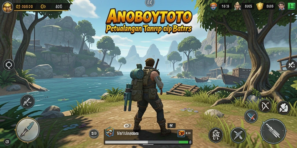 Tampilan gameplay ANOBOYTOTO dalam dunia terbuka yang memukau.