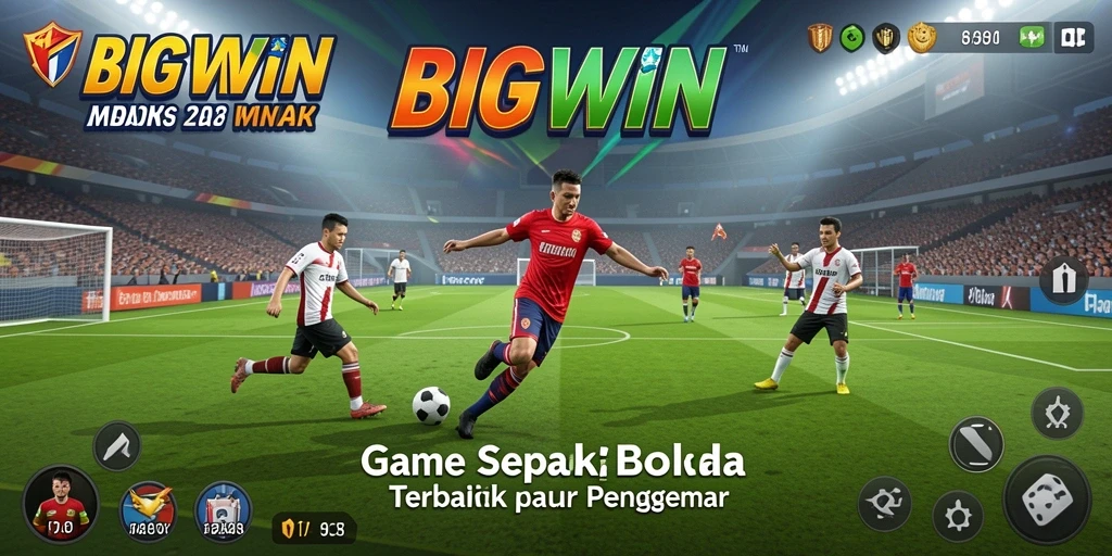 Gameplay seru dari BIGWIN dengan aksi sepak bola yang mendebarkan.