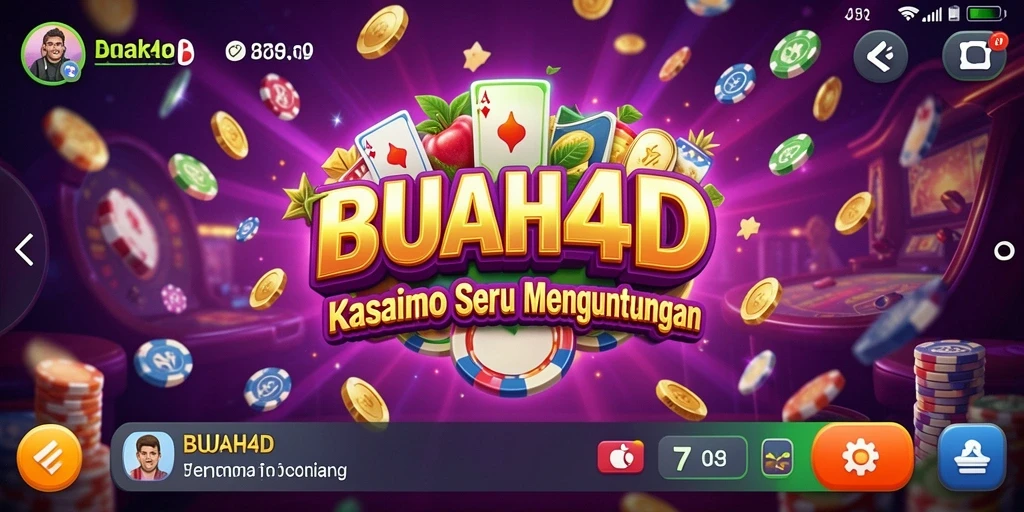 Tampilan gameplay BUAH4D yang menarik dan seru.