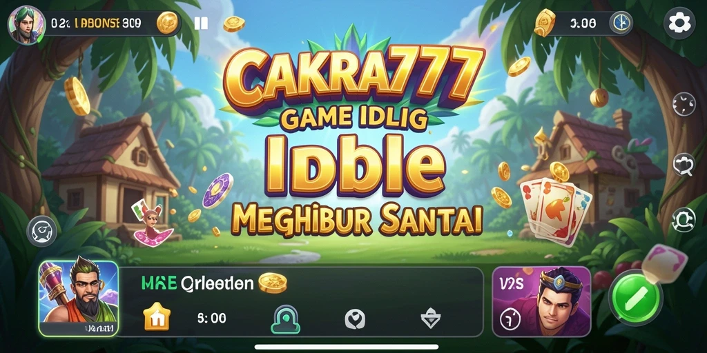 Tampilan gameplay CAKRA777 yang mengasyikkan dan penuh warna.