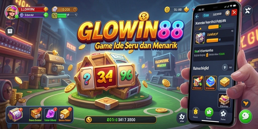 Screenshot menunjukkan gameplay GLOWIN88 yang menarik dan santai.
