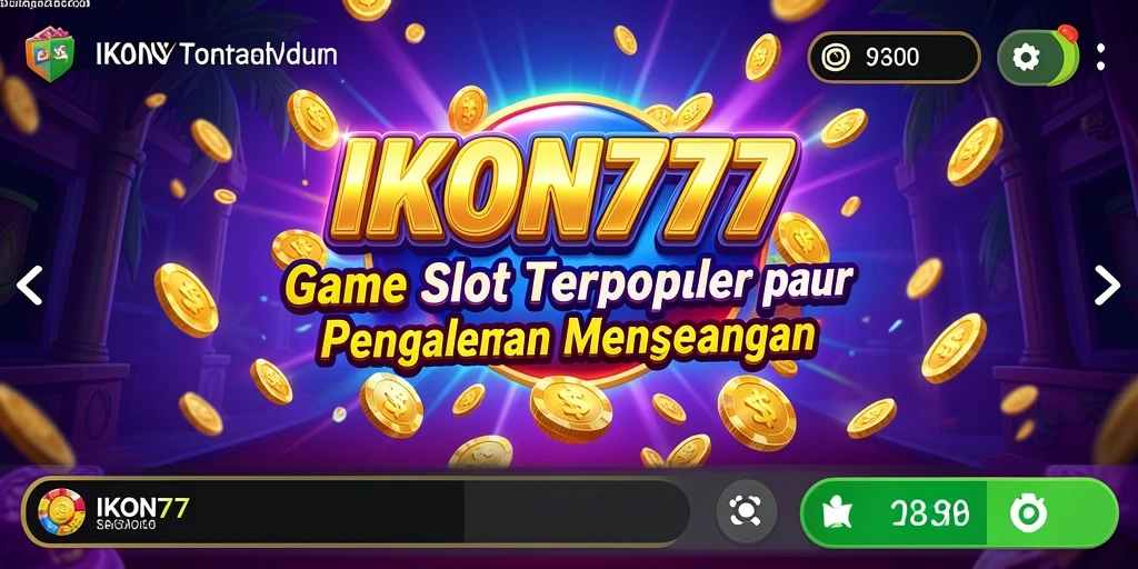 Screenshot gameplay menunjukkan keseruan bermain Slot di IKON777.