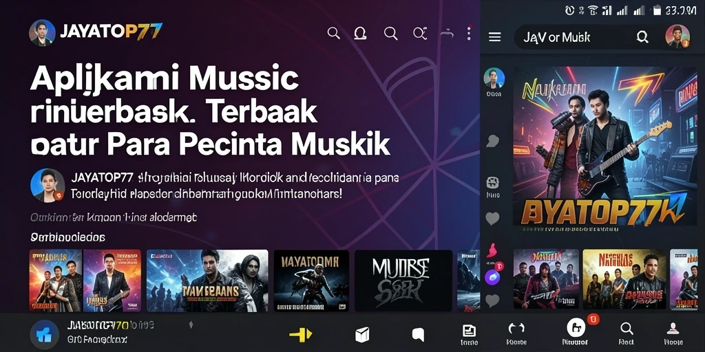 Tampilan gameplay JAYATOP77 dengan berbagai fitur musik.