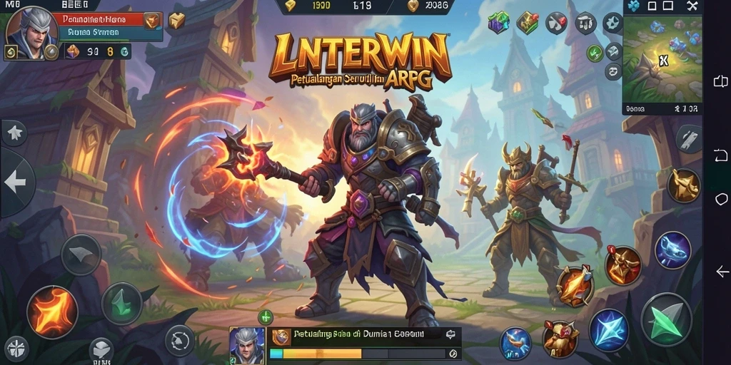 Gamplay seru dan grafis menawan di LNTERWIN.