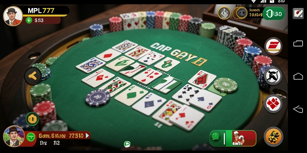 Tampilan gameplay Gaple yang seru dan interaktif di MPL777.