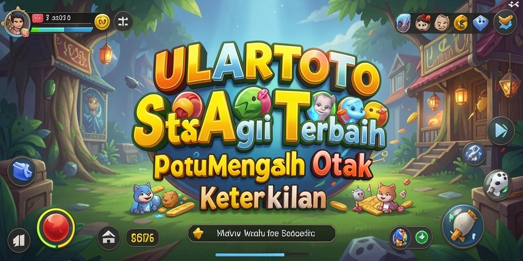 Tampilan gameplay ULARTOTO yang menarik dan strategis.